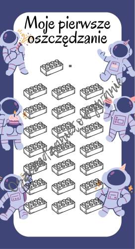 Moje pierwsze oszczędzanie LEGO